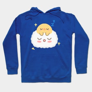 Chick sleeping in a cloud Hoodie